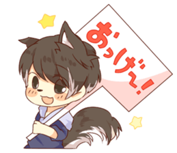 dog boys. sticker #12564278