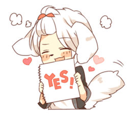 dog boys. sticker #12564280