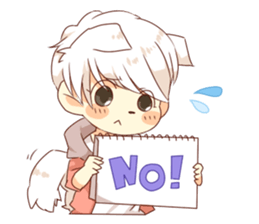 dog boys. sticker #12564281