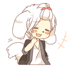 dog boys. sticker #12564282