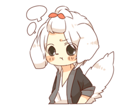 dog boys. sticker #12564285