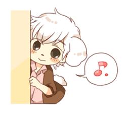 dog boys. sticker #12564288