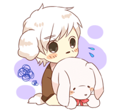 dog boys. sticker #12564289