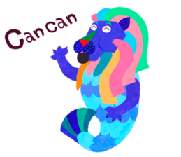 Colorful Merlion!! sticker #12564431