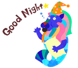 Colorful Merlion!! sticker #12564436