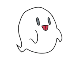 GHOST STICKER.. sticker #12564634