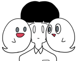 GHOST STICKER.. sticker #12564656