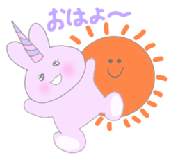 bunnycorn sticker #12564870
