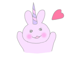 bunnycorn sticker #12564895