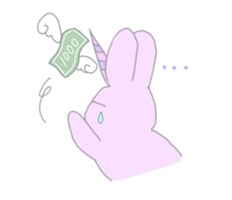 bunnycorn sticker #12564898