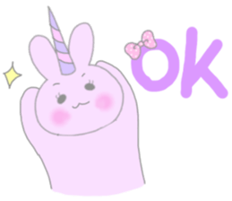 bunnycorn sticker #12564899