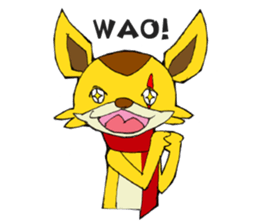 Yuruyuru Spanky Sticker 3 sticker #12565129