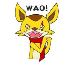 Yuruyuru Spanky Sticker 3 sticker #12565129