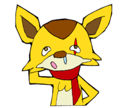 Yuruyuru Spanky Sticker 3 sticker #12565140