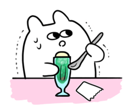 jitto miru usagi 5 sticker #12565582