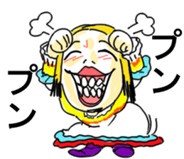 Mother's smile sticker #12566161