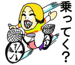 Mother's smile sticker #12566163