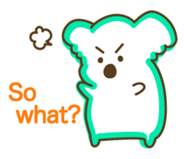 Baby Koala's Daily Life [English] sticker #12566487