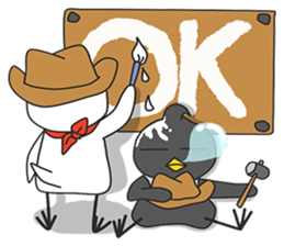 The Notorious Whitebird 2 sticker #12566679