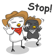 The Notorious Whitebird 2 sticker #12566686