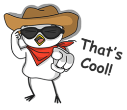 The Notorious Whitebird 2 sticker #12566687