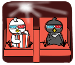 The Notorious Whitebird 2 sticker #12566689