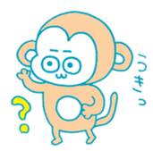 Let's Monkey Around 01 sticker #12567100