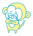 Let's Monkey Around 01 sticker #12567103
