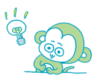 Let's Monkey Around 01 sticker #12567105