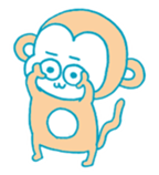 Let's Monkey Around 01 sticker #12567109