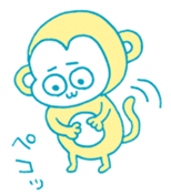 Let's Monkey Around 01 sticker #12567111