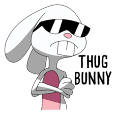 Thug Bunny sticker #12567330