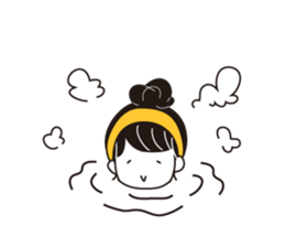 Small Eyes Girl sticker #12567571