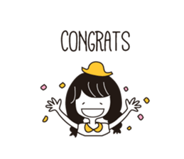 Small Eyes Girl sticker #12567572