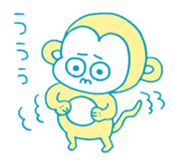 Let's Monkey Around 02 sticker #12568080
