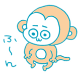 Let's Monkey Around 02 sticker #12568091