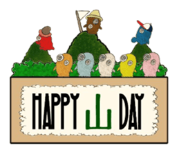 Memorial day sample sticker #12568677