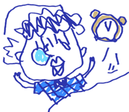 Mr.part-time work Sticker sticker #12568726