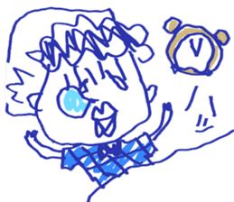 Mr.part-time work Sticker sticker #12568726