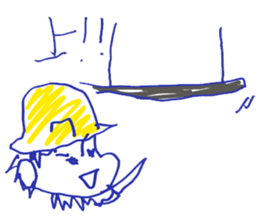 Mr.part-time work Sticker sticker #12568733