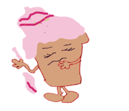 Happy Ice cream sticker #12568832