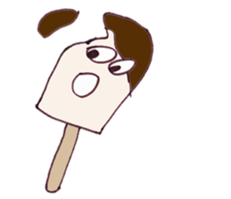 Happy Ice cream sticker #12568848
