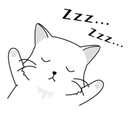 Cat language Sticker sticker #12568902