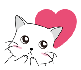 Cat language Sticker sticker #12568904