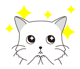 Cat language Sticker sticker #12568905