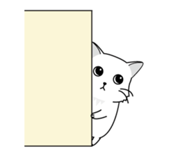 Cat language Sticker sticker #12568911