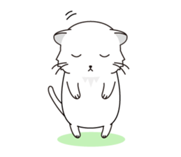 Cat language Sticker sticker #12568914