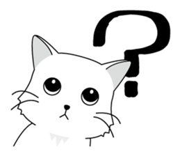 Cat language Sticker sticker #12568929