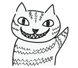 Cheshire Cat by tyettya (English) sticker #12569054