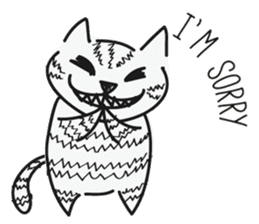 Cheshire Cat by tyettya (English) sticker #12569060
